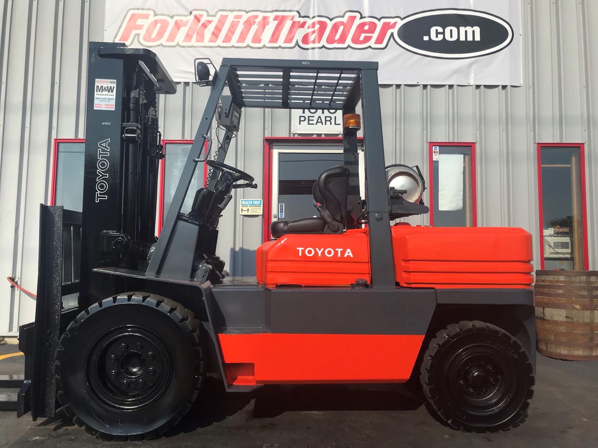 L.P. Gas 1997 toyota forklift for sale