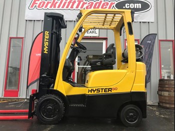 New traction drive and steer tires yellow hyster forklift for sale