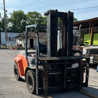 2018 TOYOTA 8FD70U PNEUMATIC 15000LB DIESEL FORKLIFT WITH S.S.F.P.