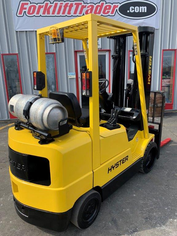 48" forks yellow hyster forklift for sale
