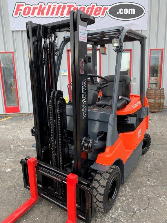 42" forks 2014 toyota forklift for sale