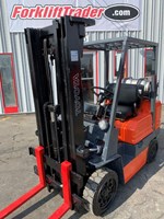 42" forks orange toyota forklift for sale