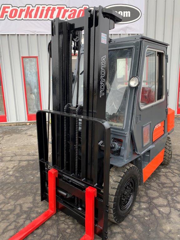 42" forks 1986 toyota forklift for sale