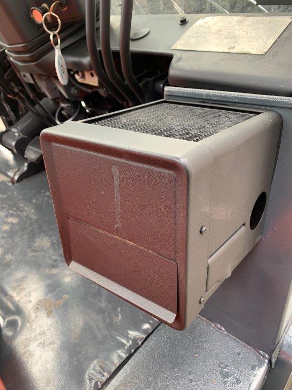 Full Cab and heater orange toyota forklift for sale
