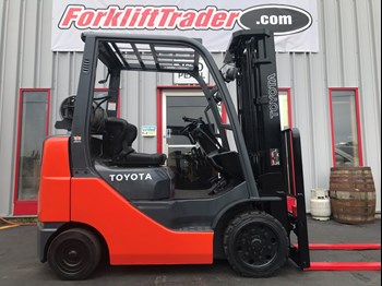 L.P. Gas 2014 toyota forklift for sale