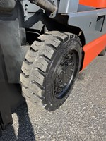 All new traction tires orange 1998 toyota forklift for sale