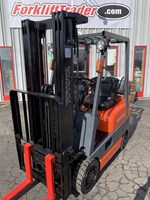 42" forks orange toyota forklift for sale