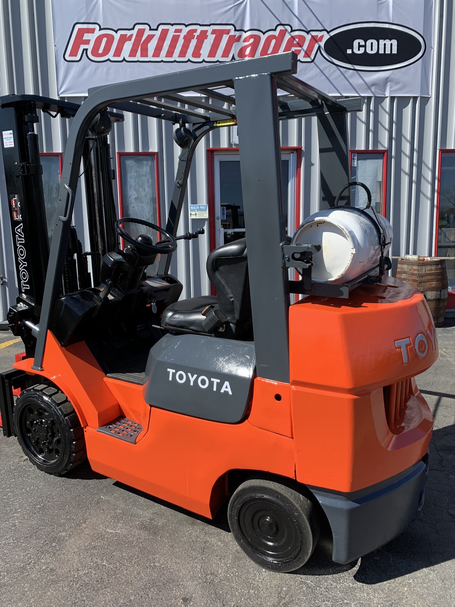 5,000lb capacity 2006 toyota forklift for sale