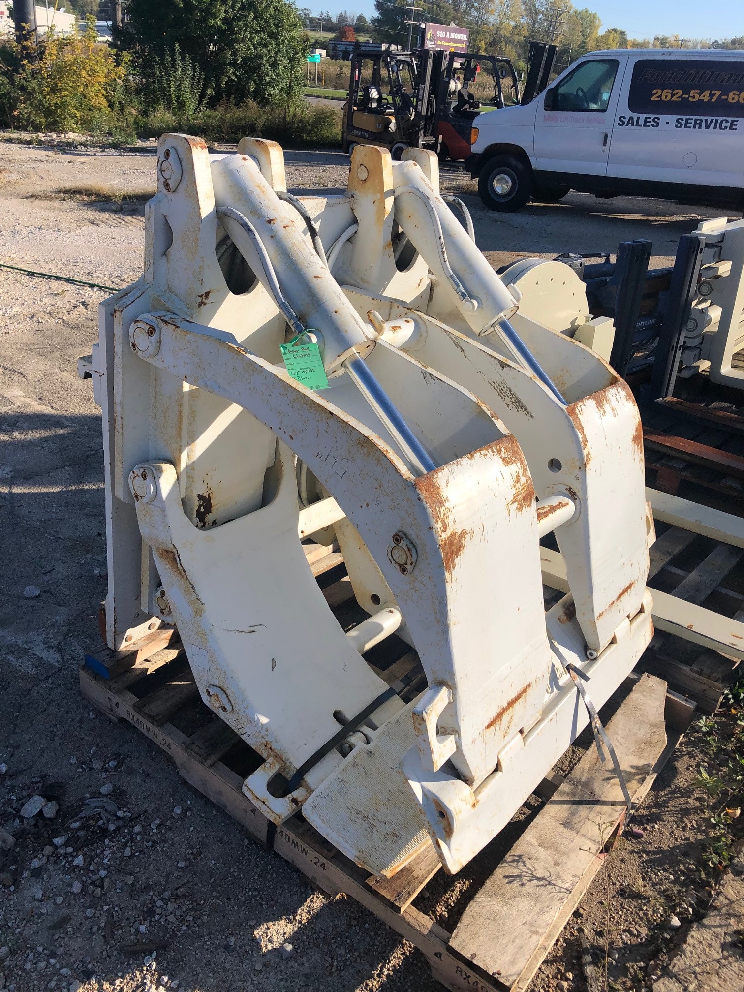 Class 4 white cascade paper clamp for sale