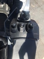 Orange 2015 toyota forklift with side shifter for sale