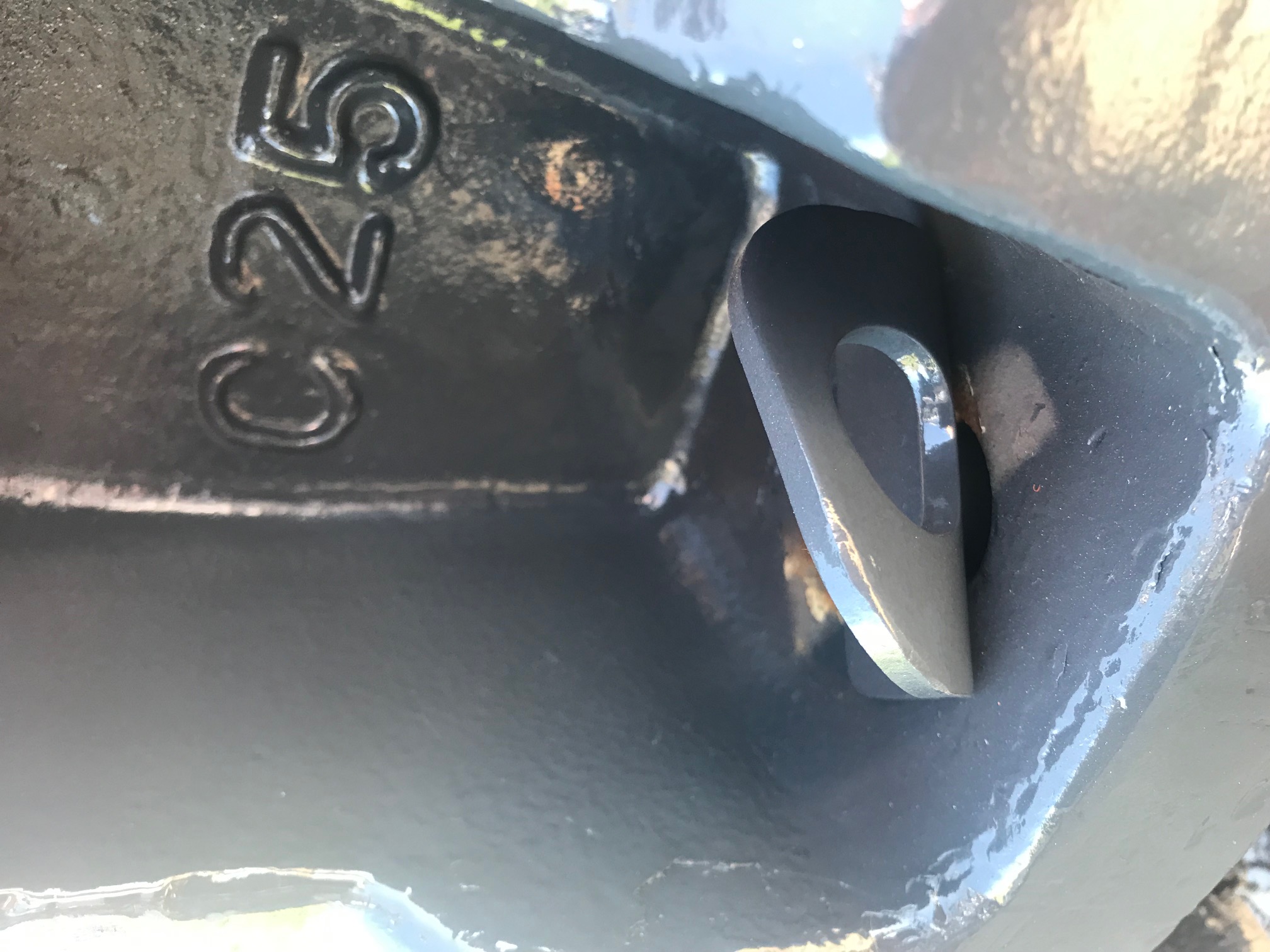 Model 7FGCU20 orange toyota forklift with serial number 92426 for sale
