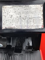 Model 7FGU25 orange toyota forklift with serial number 66868 for rent
