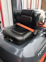 Power steering orange toyota forklift for rent