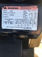L.P. Gas 2005 cat forklift for sale