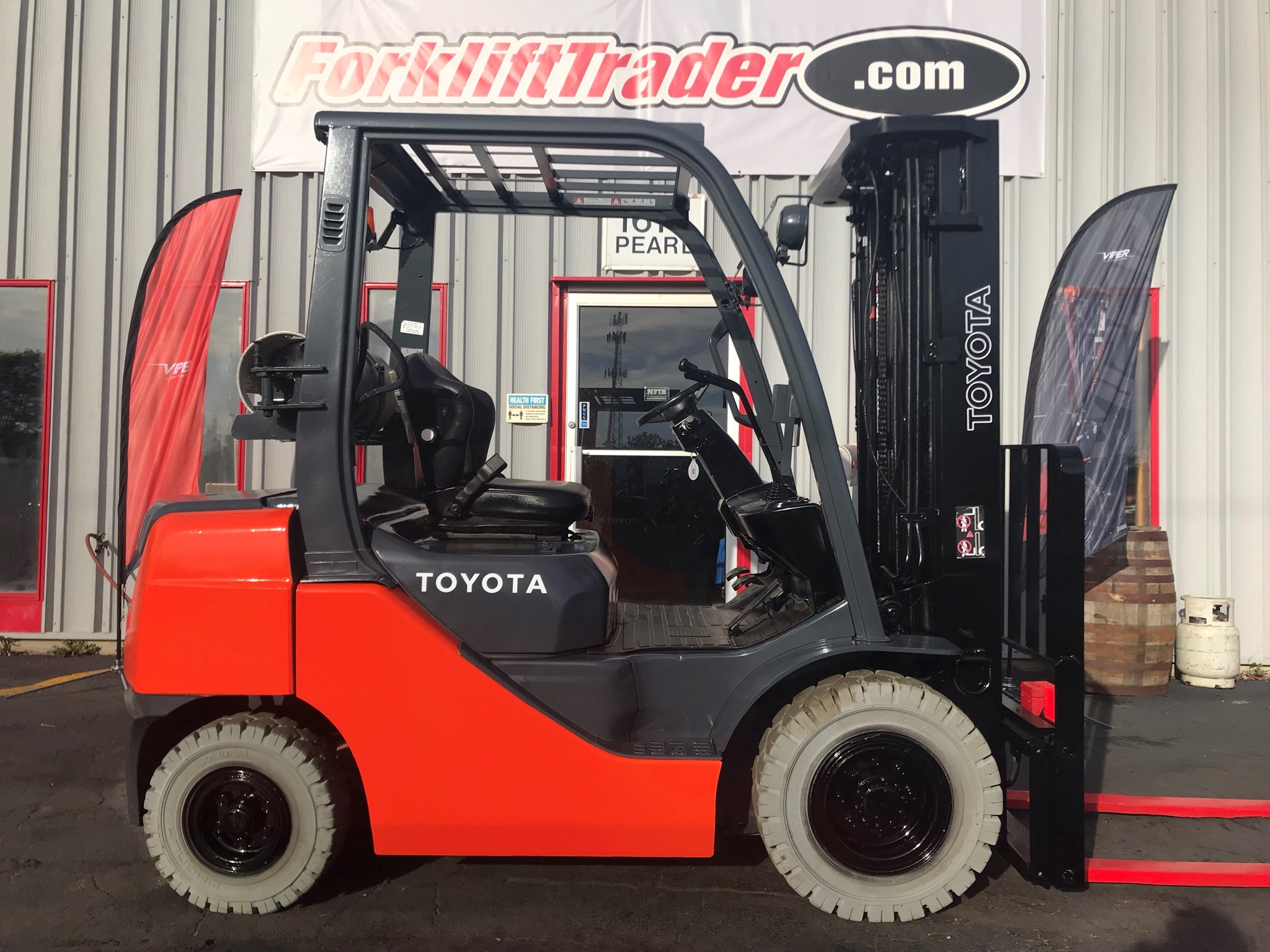 189" lift height 2014 toyota forklift for sale