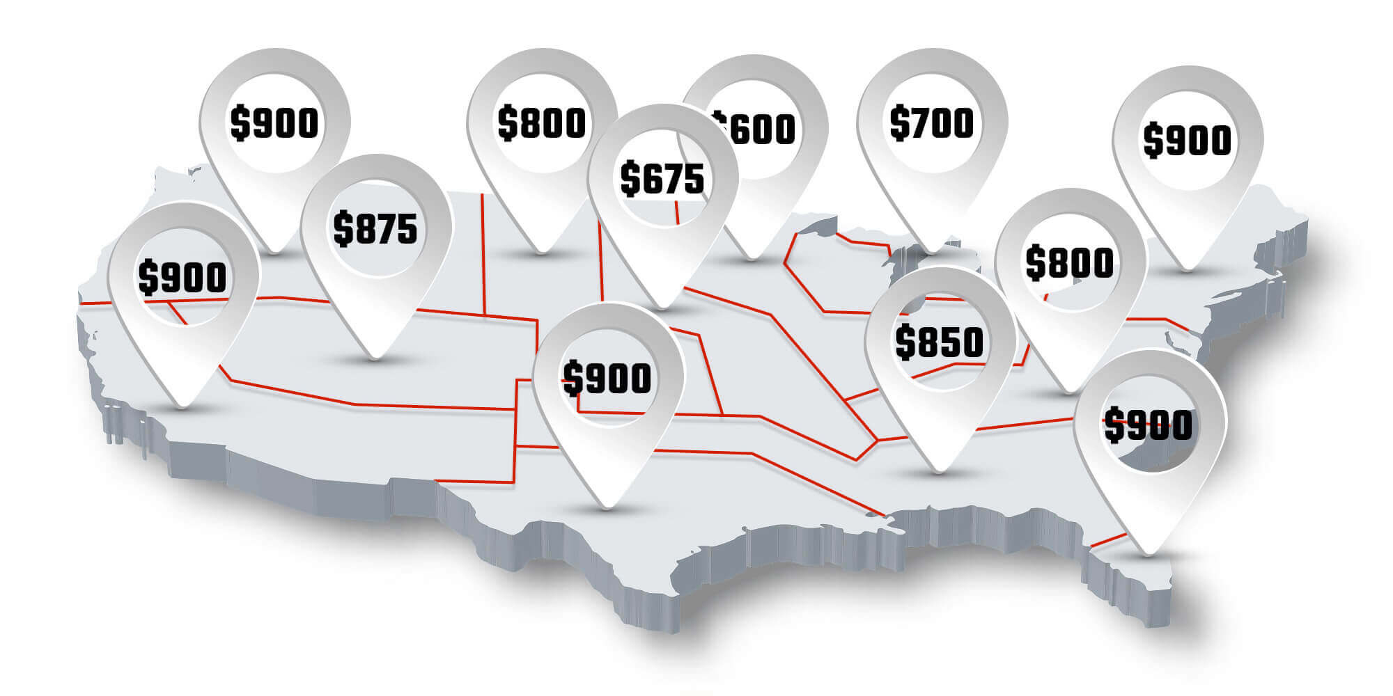 Shipping Costs to the United States Forklift Trader Nationwide Shipping Rates