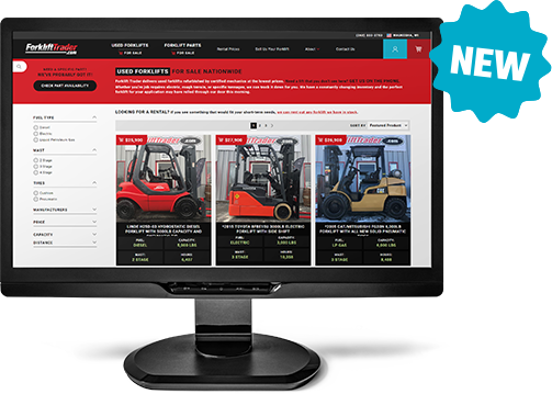 List your forklift online